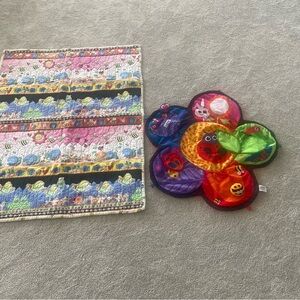 Colorful Baby Play Mat and Quilt